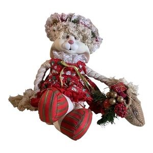 🎄Christmas Decor Vintage Ceramic Doll